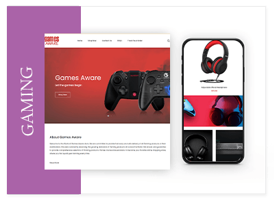 Games Aware | Gaming | Premade Dropshipping Store | Multi Products Store | 40% Off
