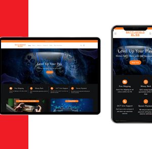 Battlefield Bliss | Gaming Accessories Premade Dropshipping Store