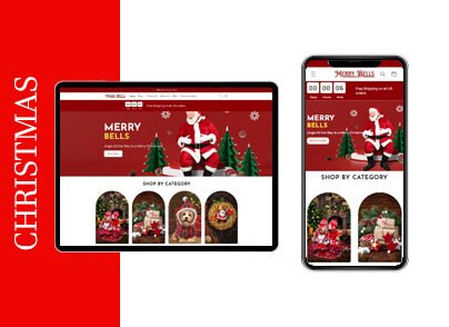 MerryBells | Christmas | Premade Dropshipping Store
